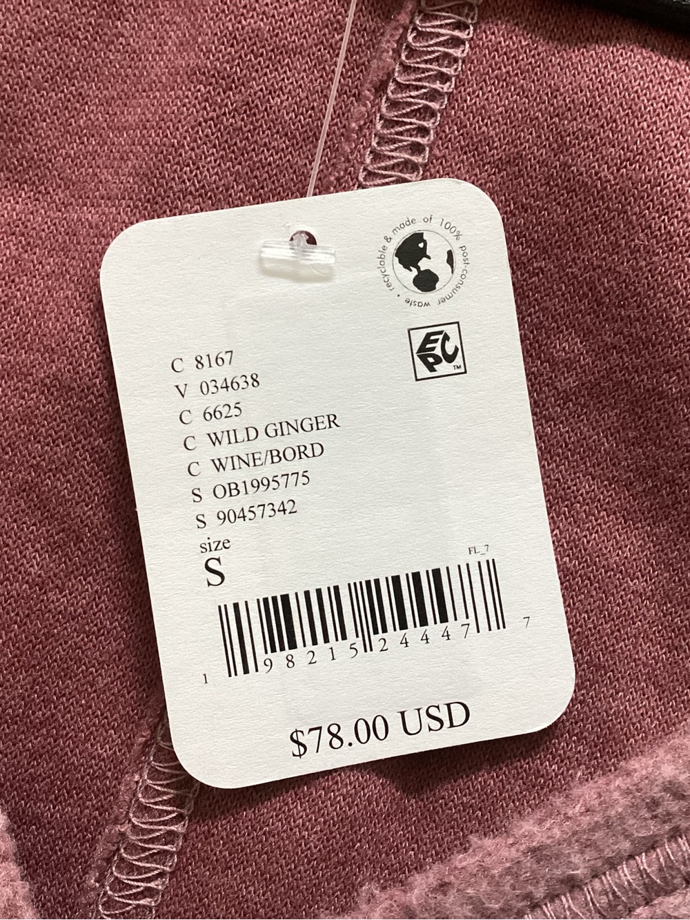 Free People Dusty Mauve V-Neck Plush Sweater - Picture 5 of 6